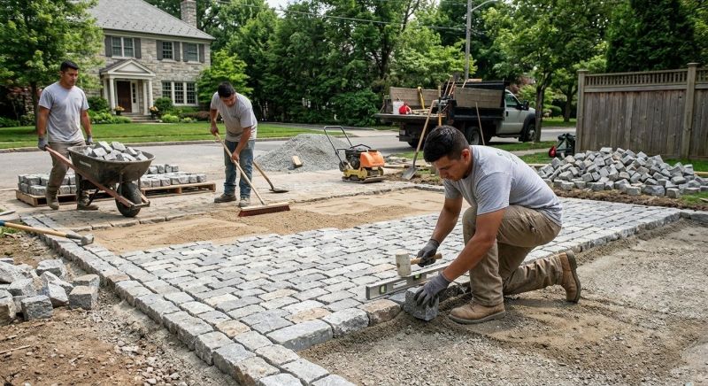 Block Pavers Installation in Norwalk, CT