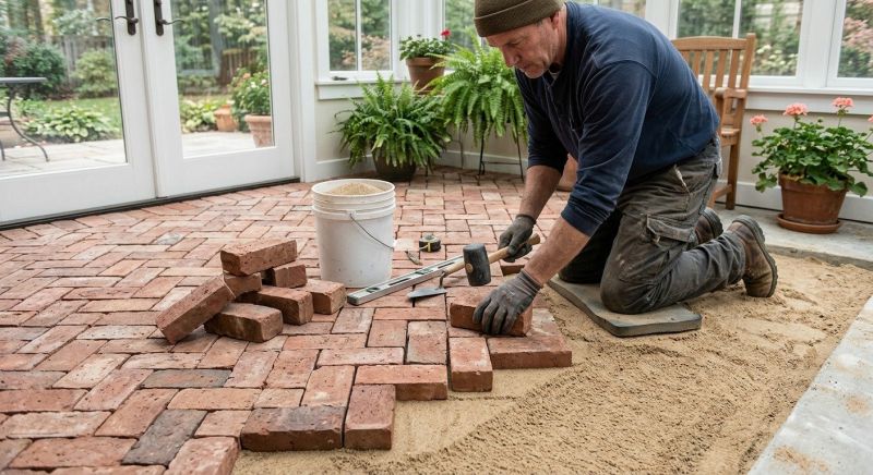 Brick Flooring Installation in Fairfield County, CT