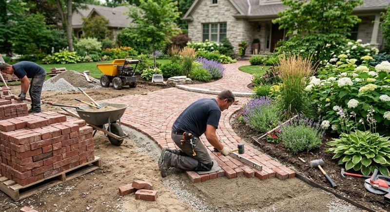 Brick Landscaping Service in Boston, MA