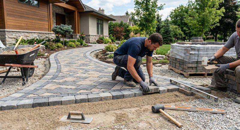 Cement Pavers Installation in Fairfield County, CT