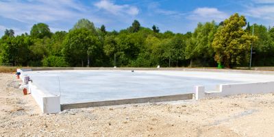 Commercial Slab Installation in Aurora, CO