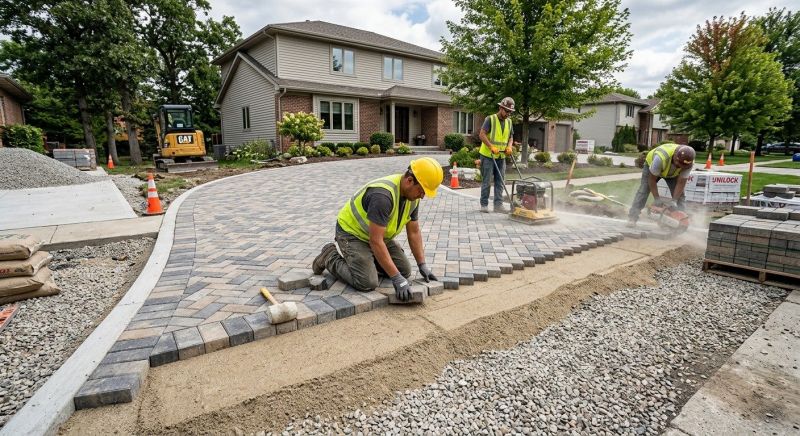 Driveway Pavers Installation in Salt Lake City, UT