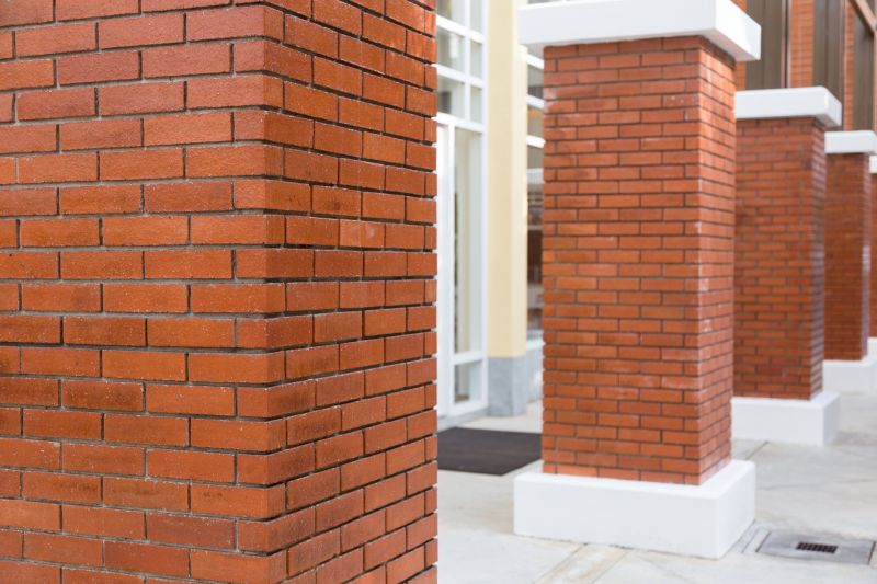 Brick Columns Installation in Boston, MA