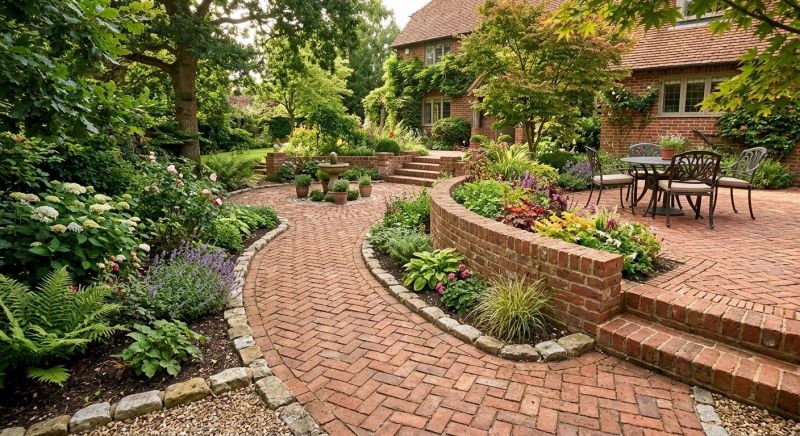 Brick Hardscape Construction in West Hartford, CT