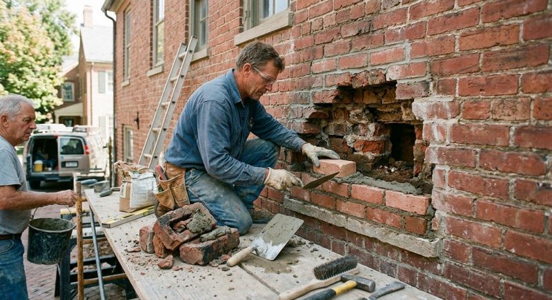 Brick Replacement Service in Norwalk, CT