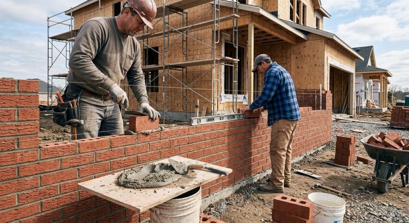 Brick Wall Construction in Fairfield County, CT