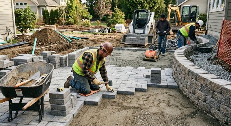 Clay Pavers Installation in Norwalk, CT