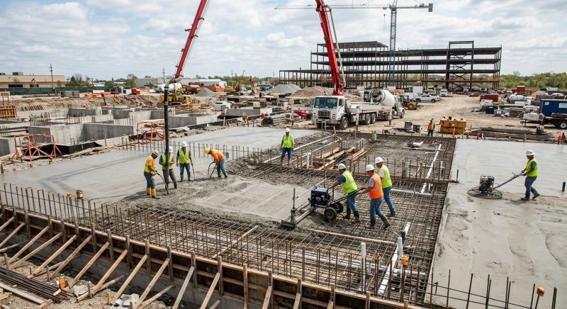 Commercial Slab Construction in Gig Harbor, WA