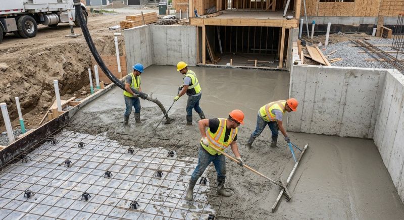 Concrete Basement Pouring in Columbus, OH