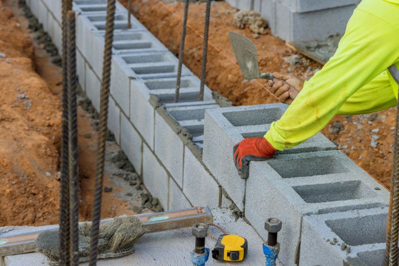 Concrete Blocks Installation in Fairfield County, CT