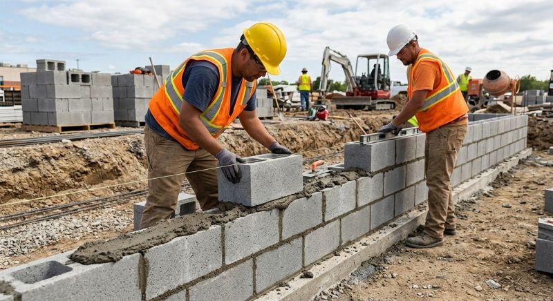 Concrete Blocks Installation in Norwalk, CT