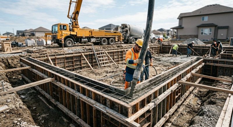 Concrete Foundation Pouring in Fort Worth, TX