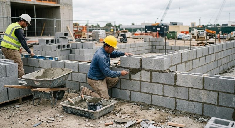 Masonry Wall Installation in Norwalk, CT
