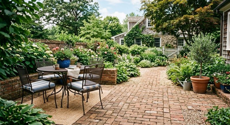 Patio Brick Installation in Warwick, RI