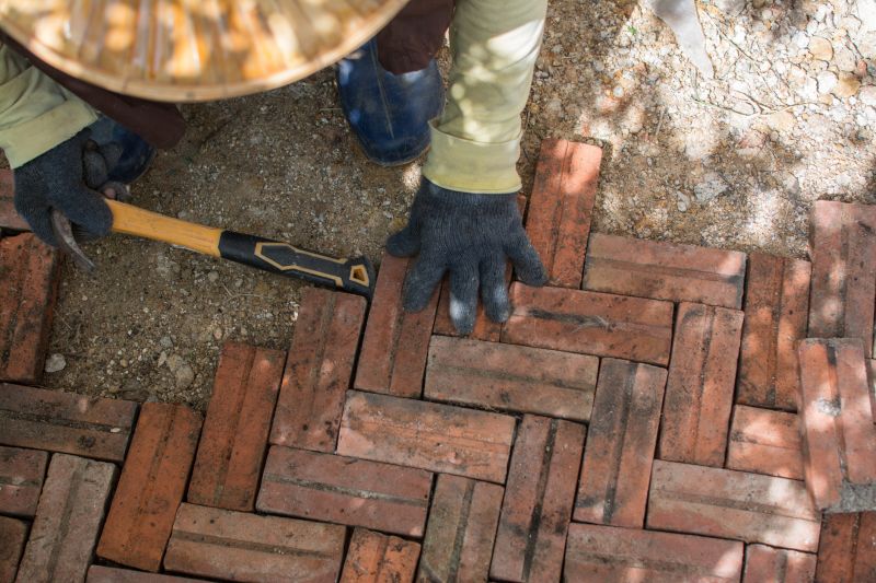 Patio Brick Installation in Norwalk, CT