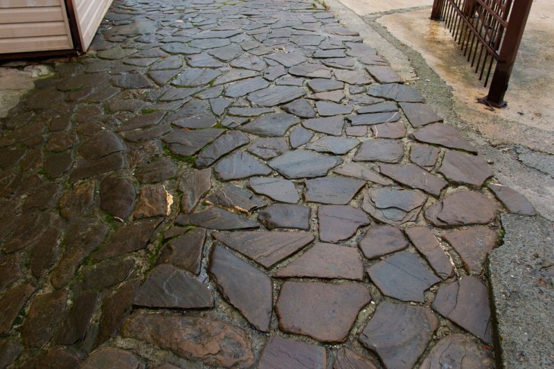 Natural Stone Paver Path