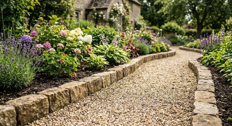 Stone Edging Installation in Fairfield County, CT